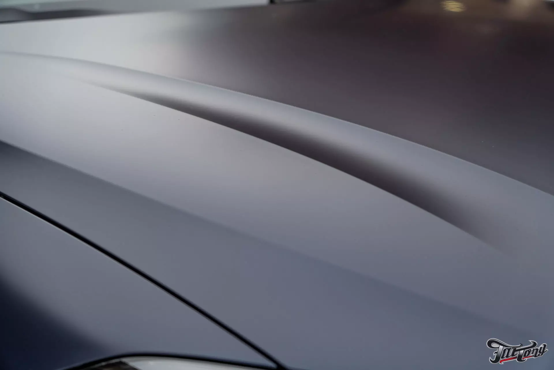 BMW 440i. Оклейка в матовый полиуретан